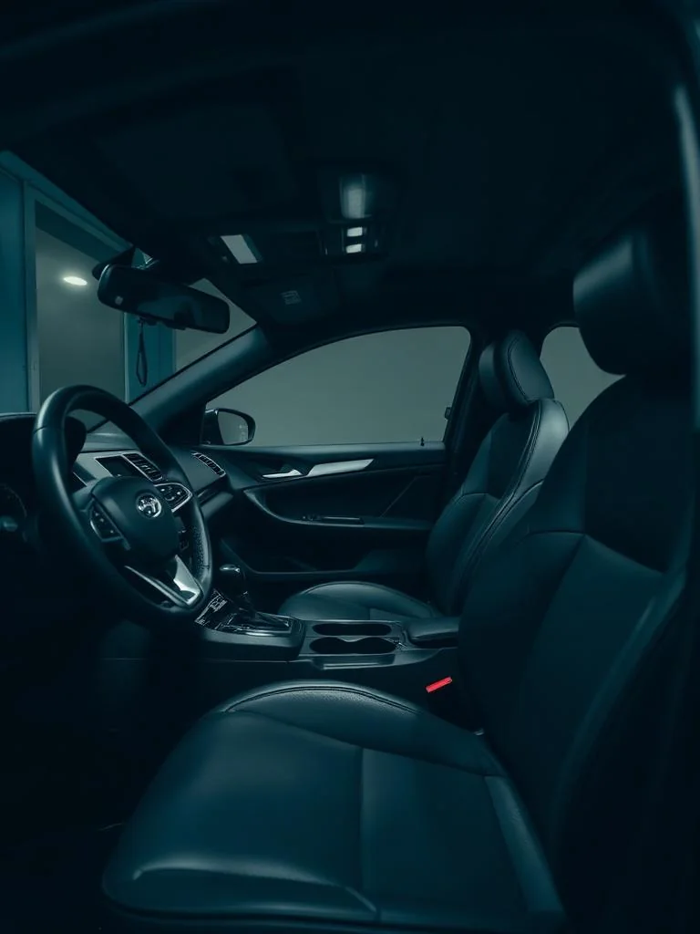Interior higienizado e detalhado